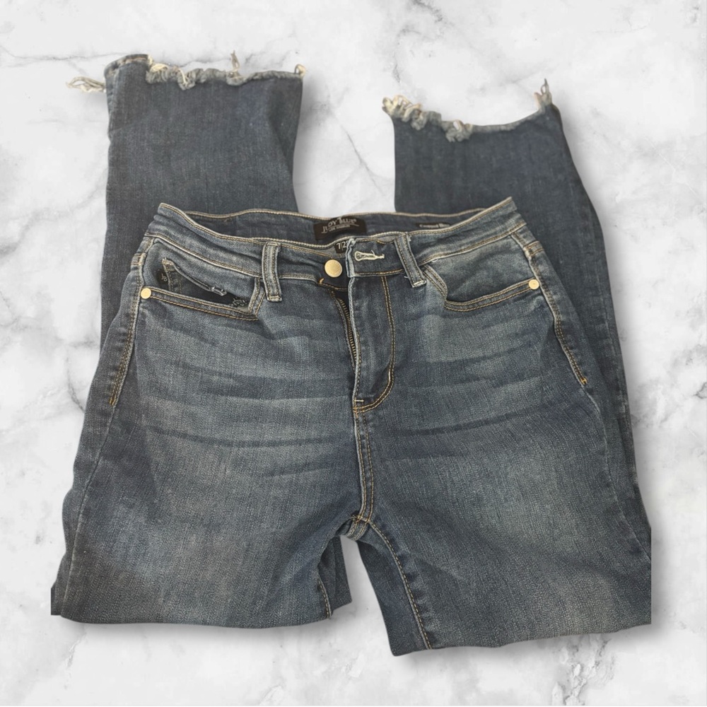 Judy blue cropped bootcut jeans